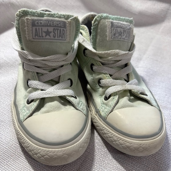 Converse Other - Converse Kids' Light Green All Star Sneakers